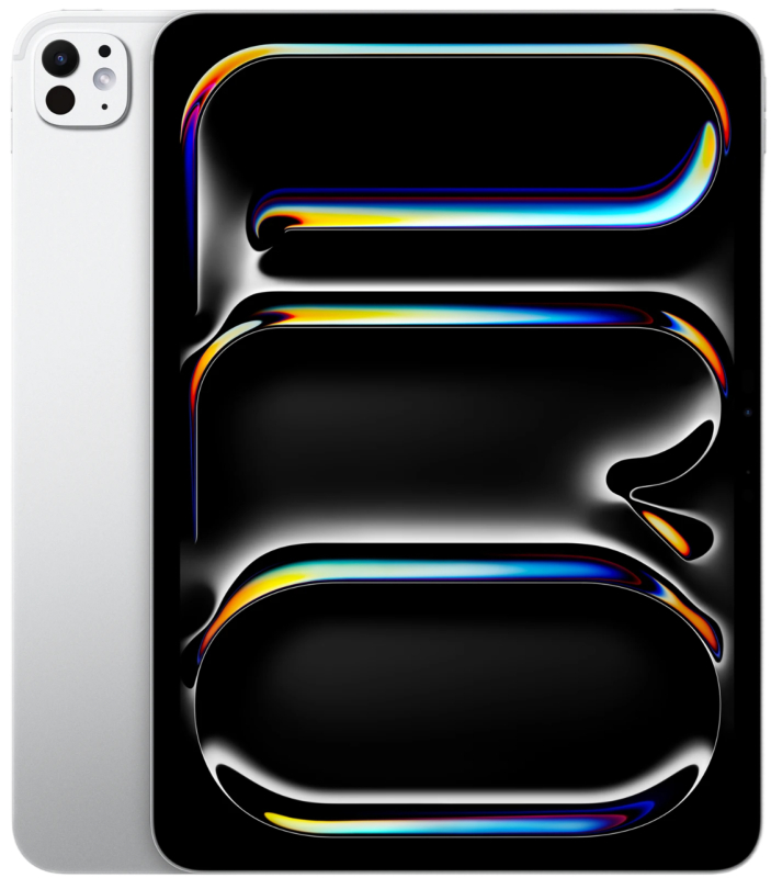 Планшет Apple iPad Pro 11″ (2025), M5, Standard Glass, Wi‑Fi, 256 ГБ, Silver (серебристый)