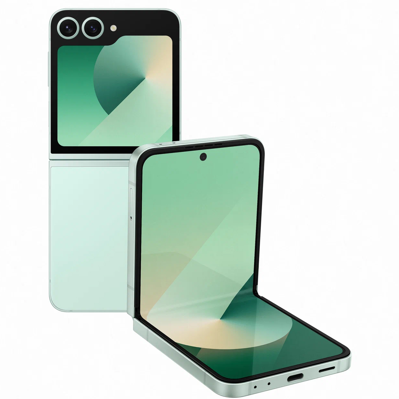 Смартфон Samsung Galaxy Z Flip6 12/256 ГБ, Dual: nano SIM + eSIM, мятный