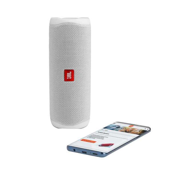 Портативная акустика JBL Flip 5, белый