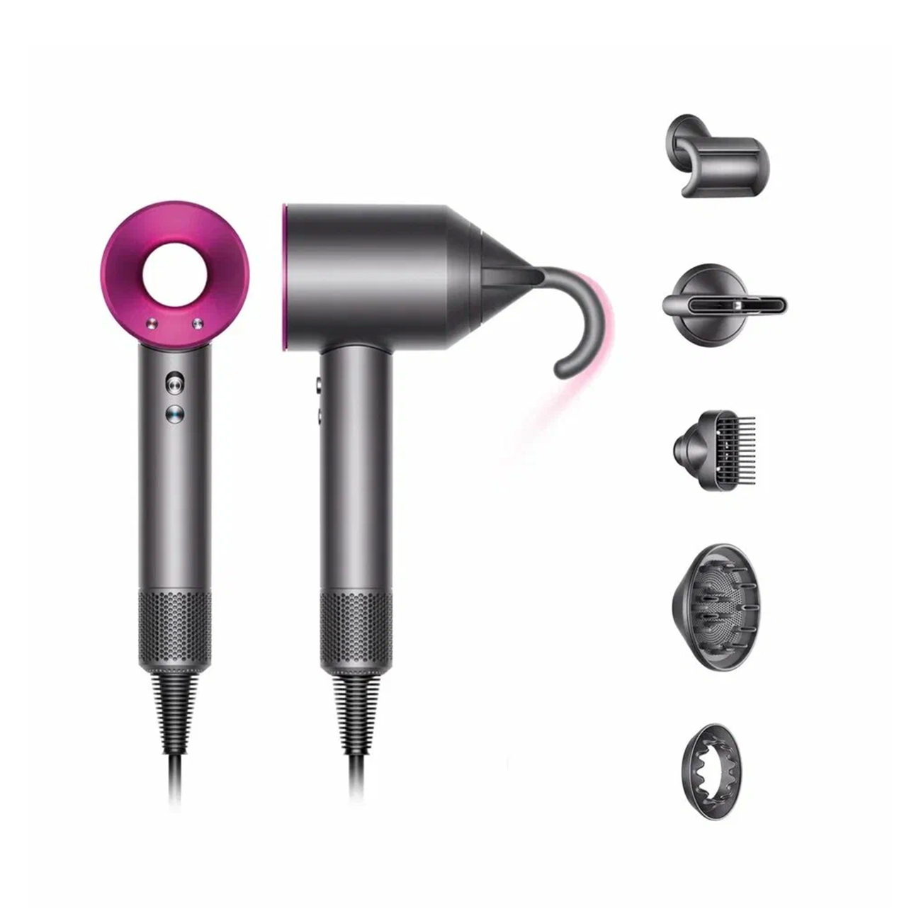 Фен Dyson Supersonic HD07, Fuchsia/Nickel