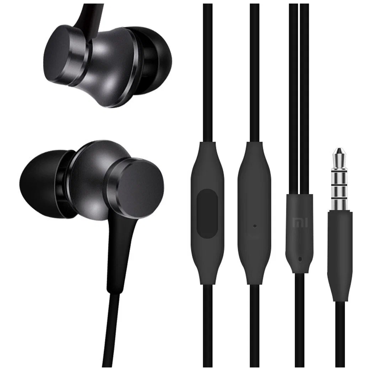 Проводные наушники Xiaomi Piston Pure Version HSEJ03JY, серые