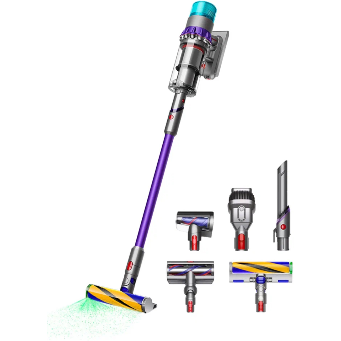 Пылесос Dyson Gen5 SV23 Detect, Iron/Purple