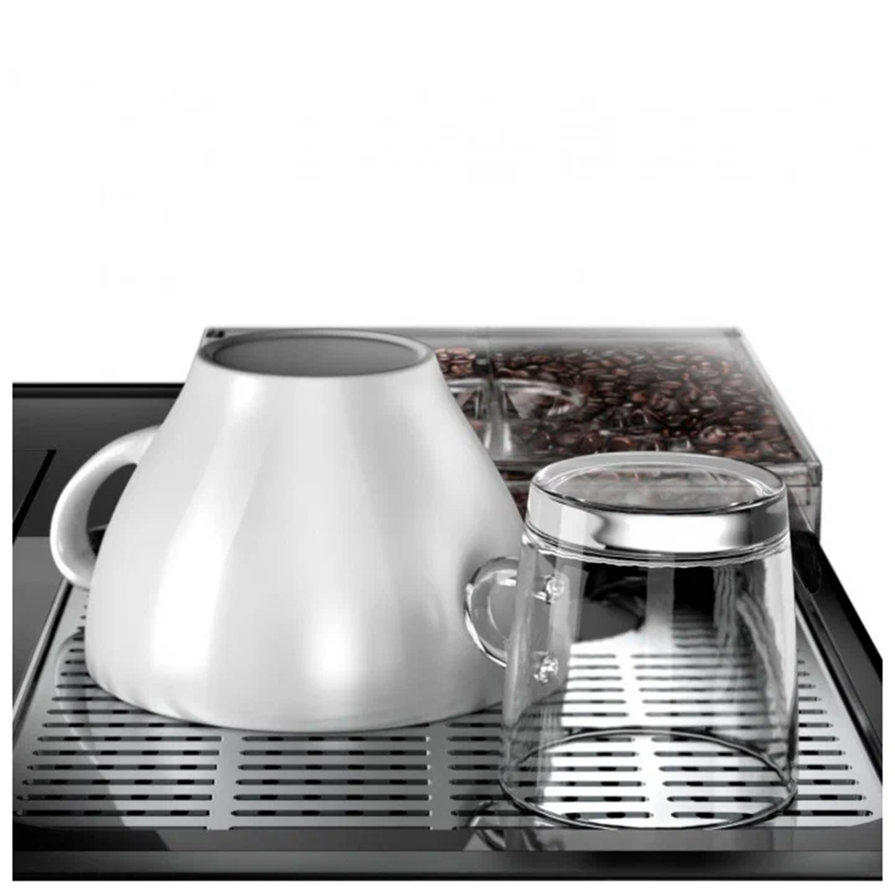 Кофемашина Melitta Caffeo CI Touch F 630-101 серебристо-чёрный