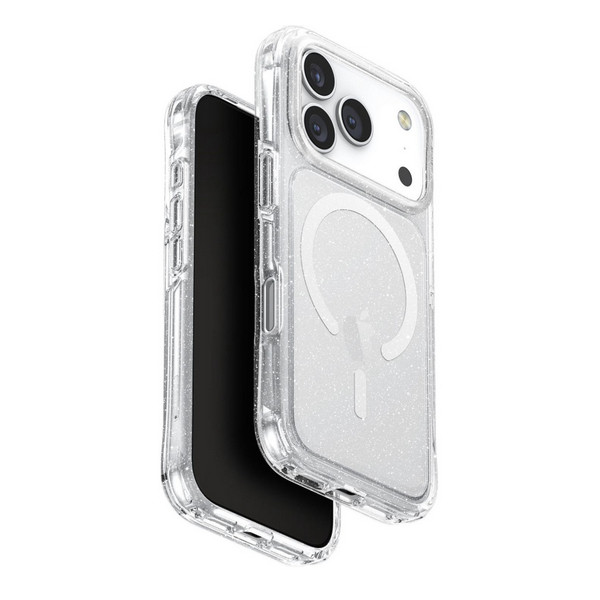 Чехол Uniq LifePro Xtreme Tinsel для Apple iPhone 17, Lucent (прозрачный), MagSafe