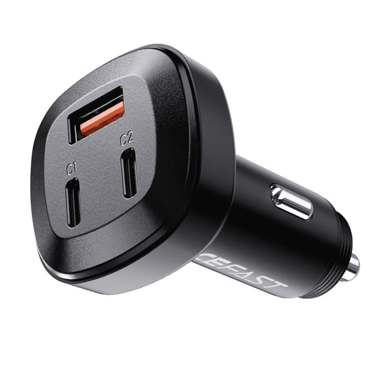 Автомобильное зарядное устройство AceFast 2 Type-C + USB 66 Вт B3