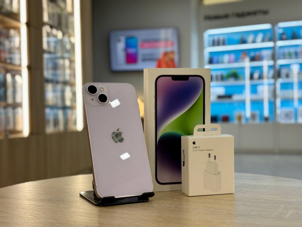 - Смартфон Apple iPhone 14 Plus, Фиолетовый, 256 ГБ / 0432*