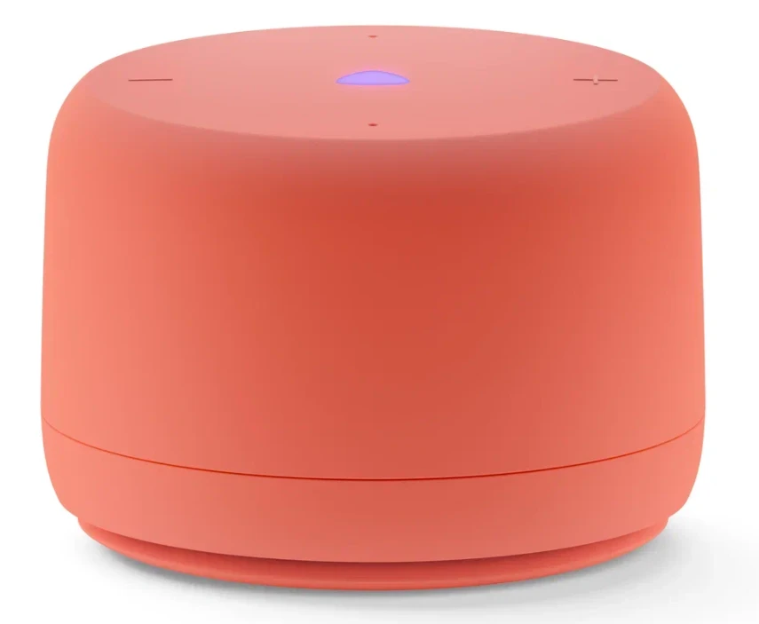 Умная колонка Яндекс Станция Лайт 2 (без часов), Coral (коралловый)