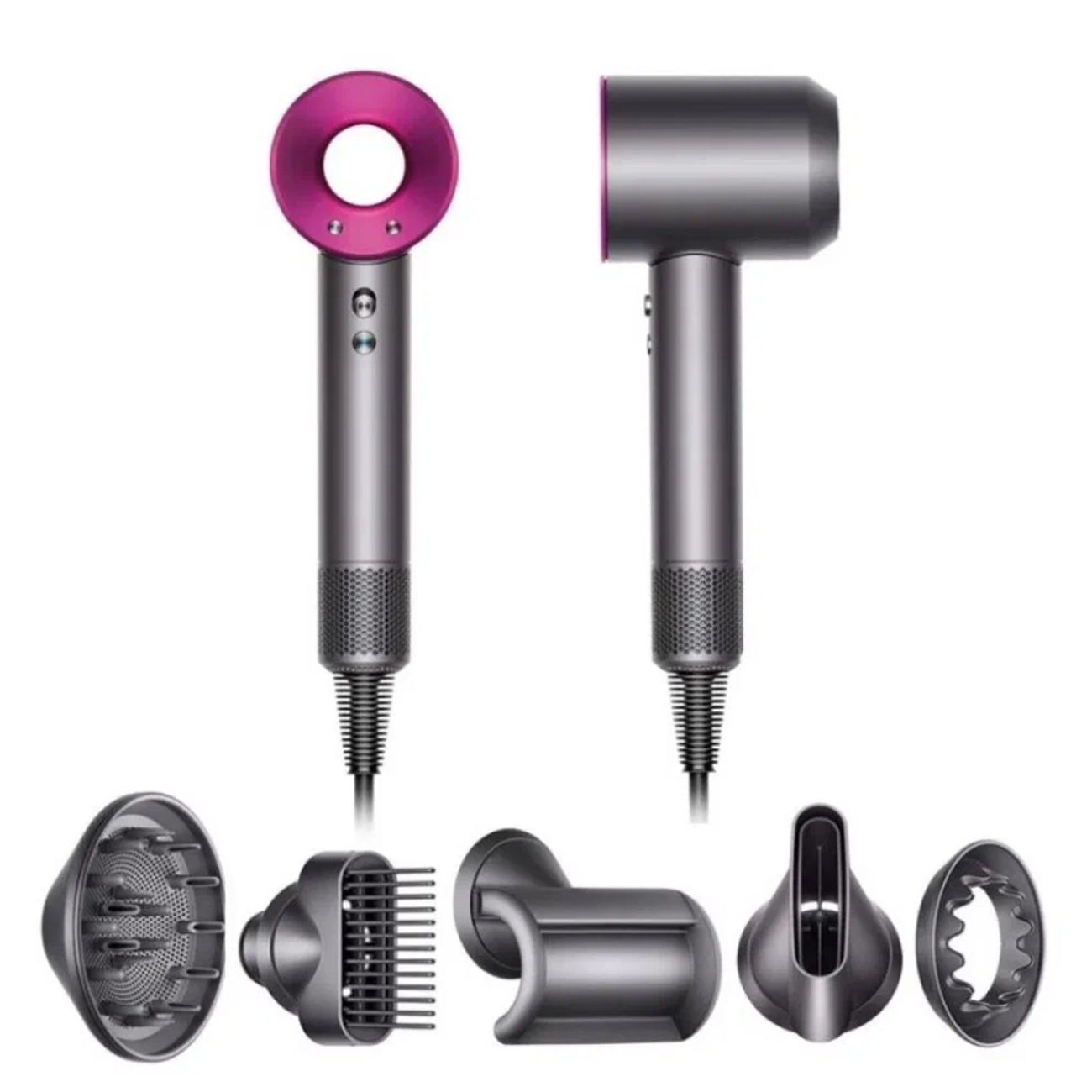 Фен Dyson Supersonic HD07, Fuchsia/Nickel