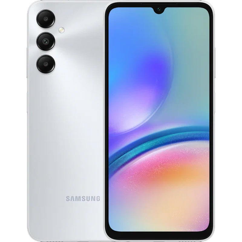 Смартфон Samsung Galaxy A05s 4/128 ГБ, серебряный