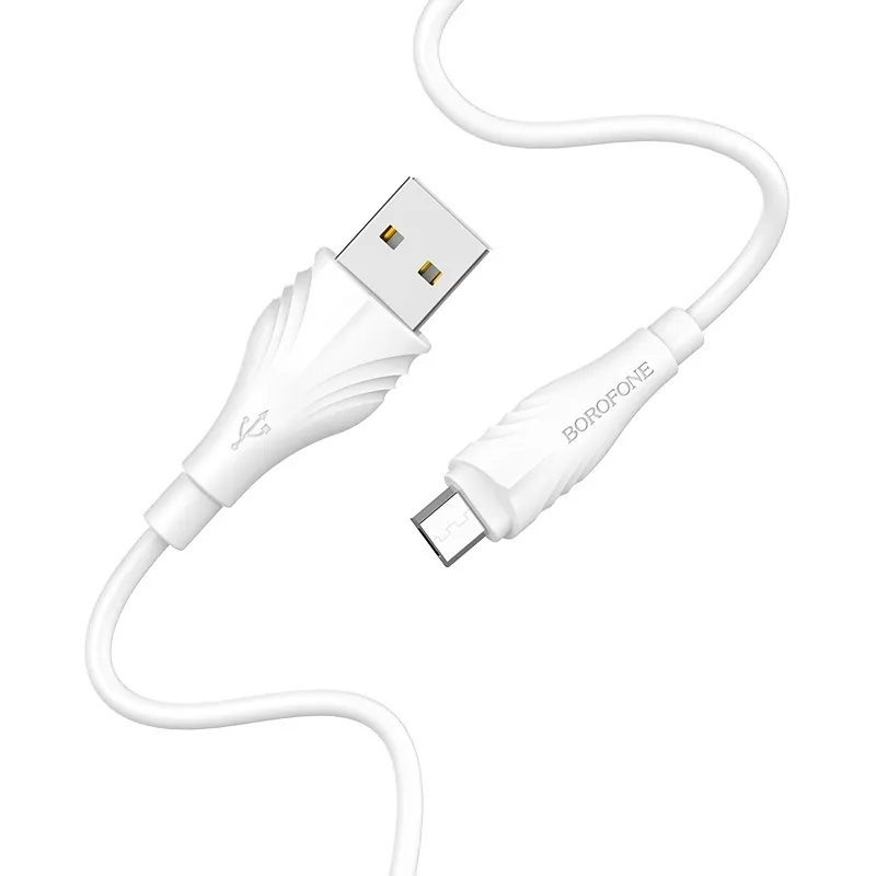 Кабель USB-A — microUSB, 2 м (Borofone)