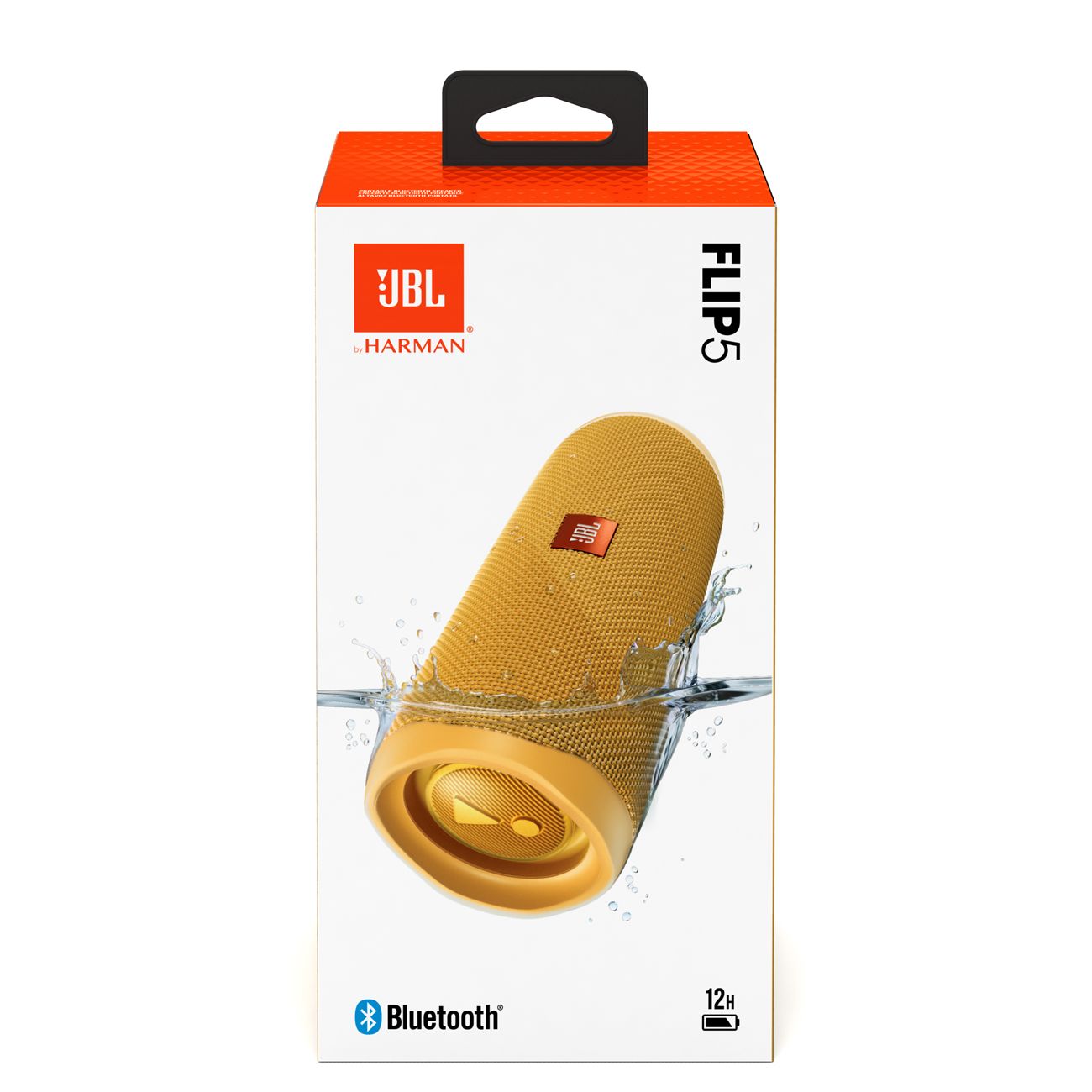 Портативная акустика JBL Flip 5, жёлтый