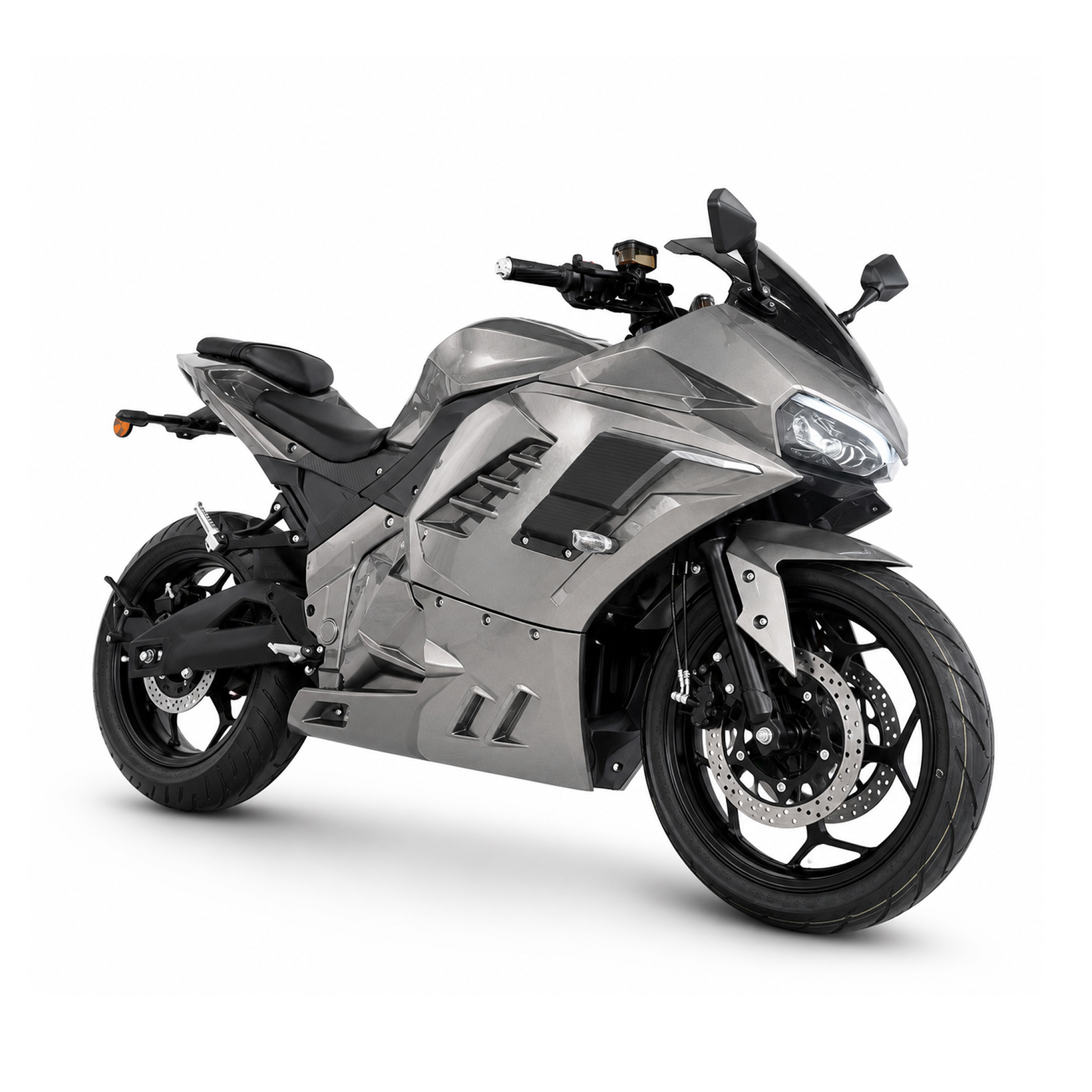 Электромотоцикл Ducati Panigale 2026, Серебристый, 8 кВт, аккумулятор 120 А·ч Электромотоцикл Ducati Panigale 2026, Серебристый, 8 кВт, аккумулятор 120 А·ч
