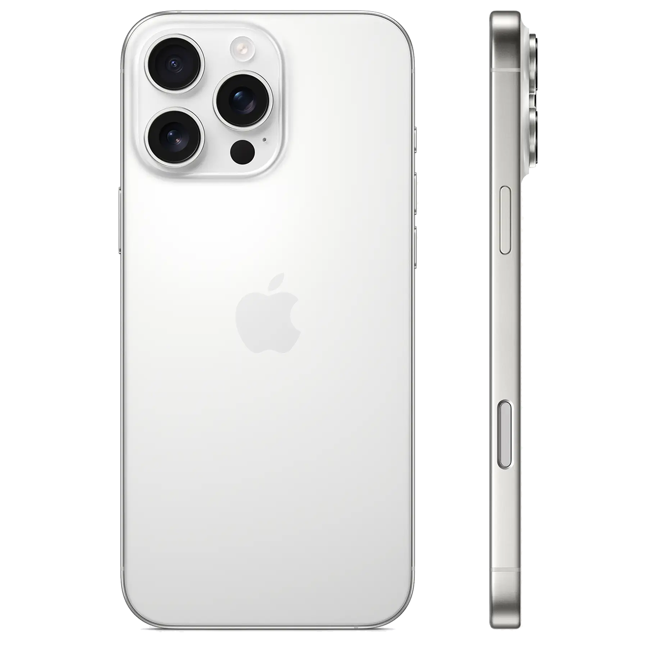 Смартфон iPhone 16 Pro Max 256 ГБ White Titanium, Белый Титан, Dual: nano SIM