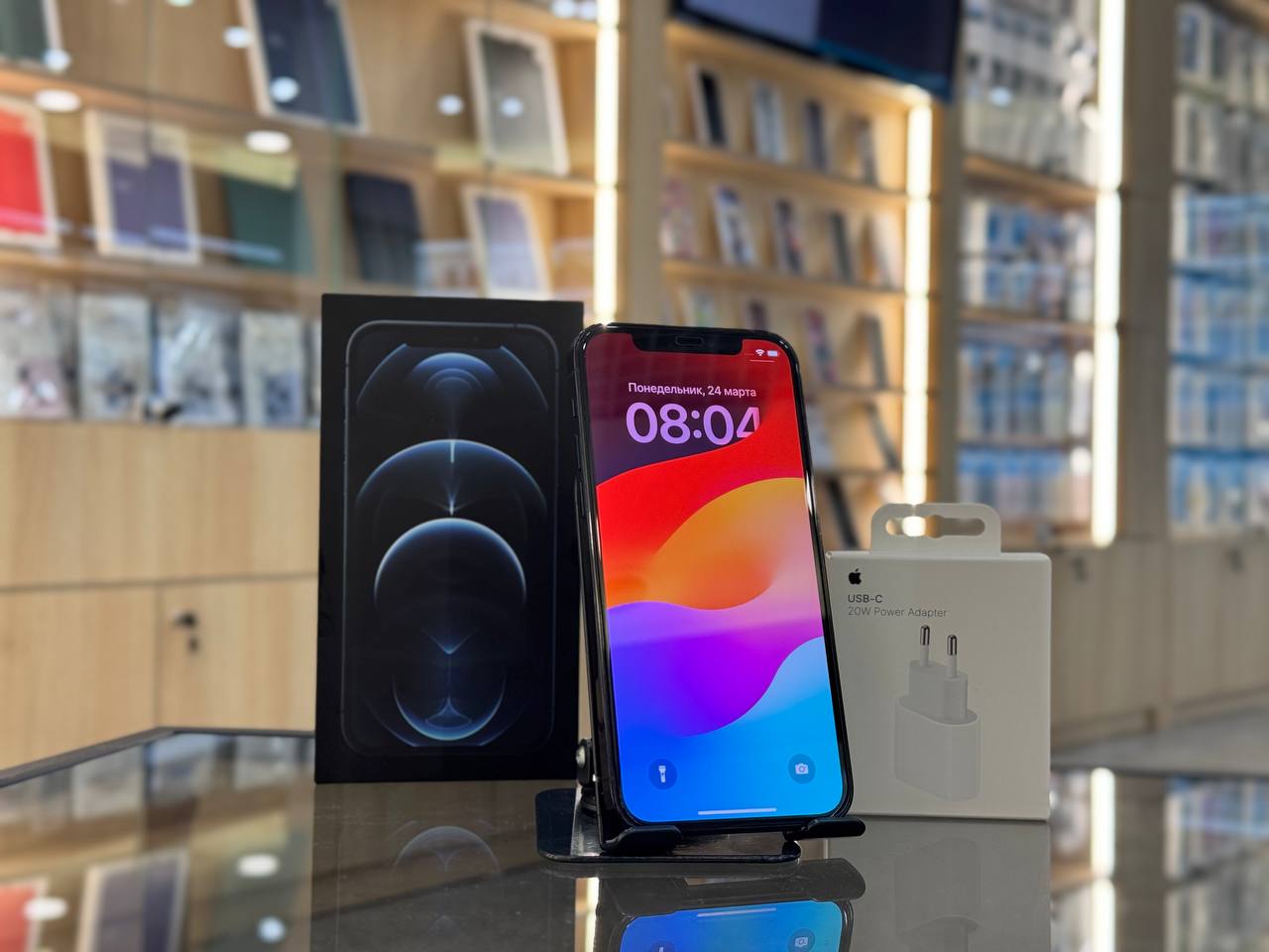 - Смартфон Apple iPhone 12 Pro, Тихоокеанский синий, 512 ГБ / 8813*