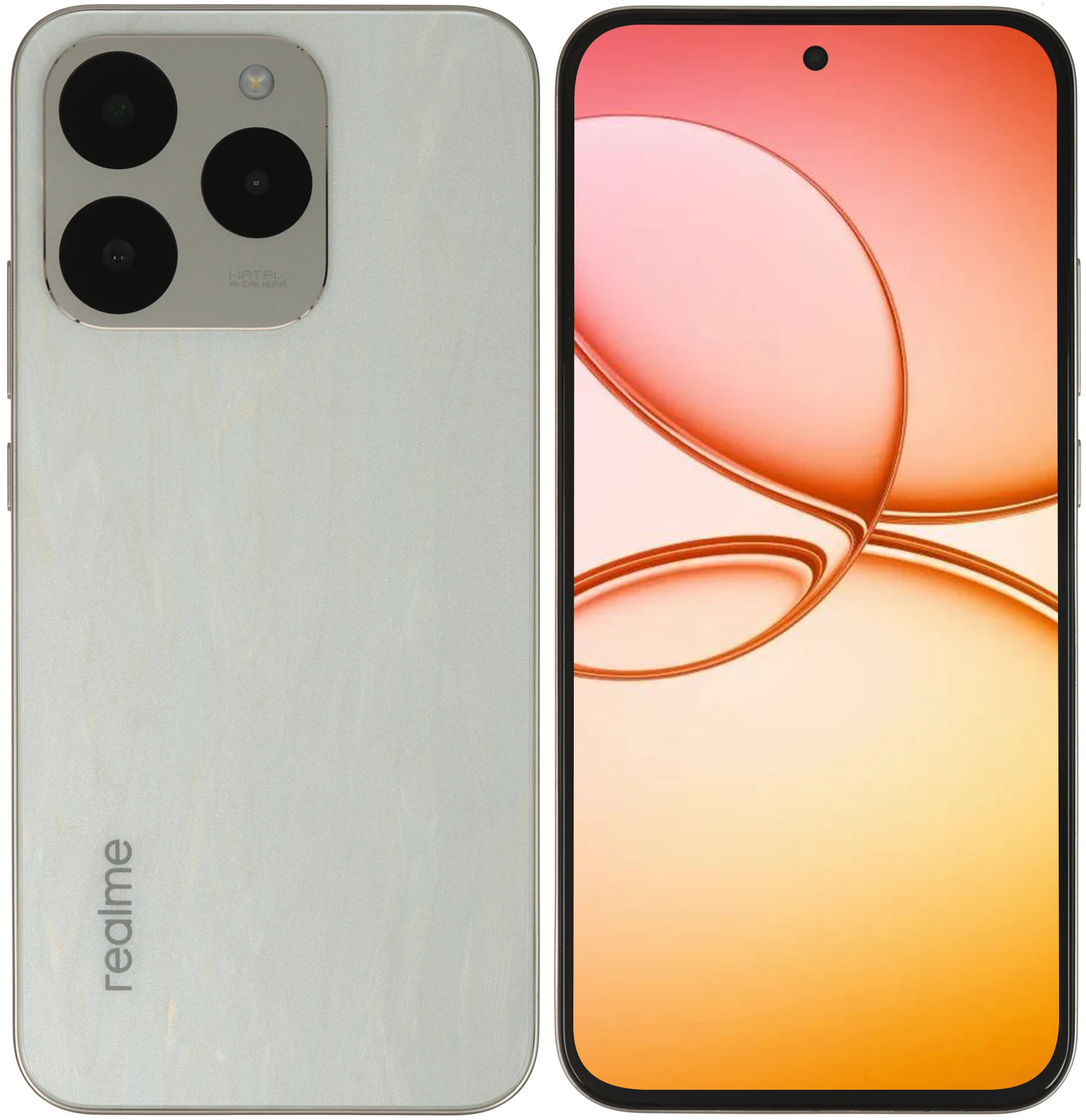 Смартфон Realme 15T 5G, 12/256 ГБ, Silver (серебристый)