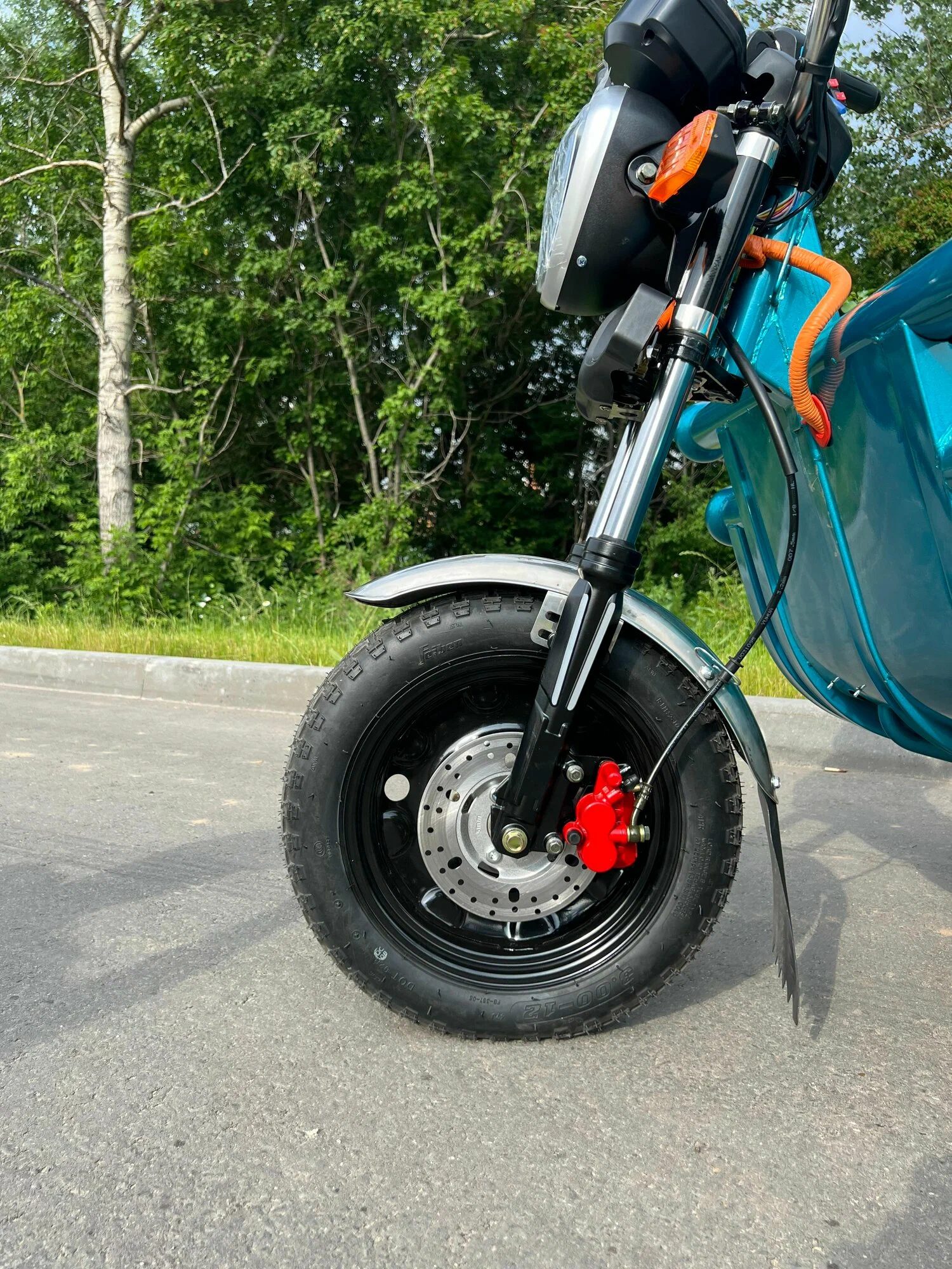 Электроскутер грузовой IKINGI C-06