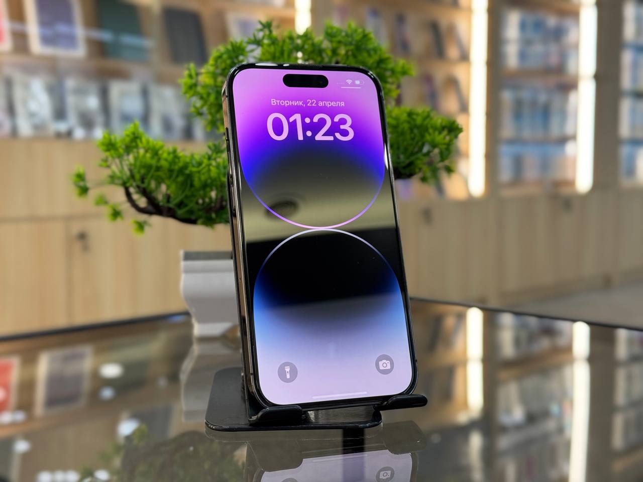 Смартфон Apple iPhone 14 Pro, Темно-фиолетовый, 128 ГБ / 6192*