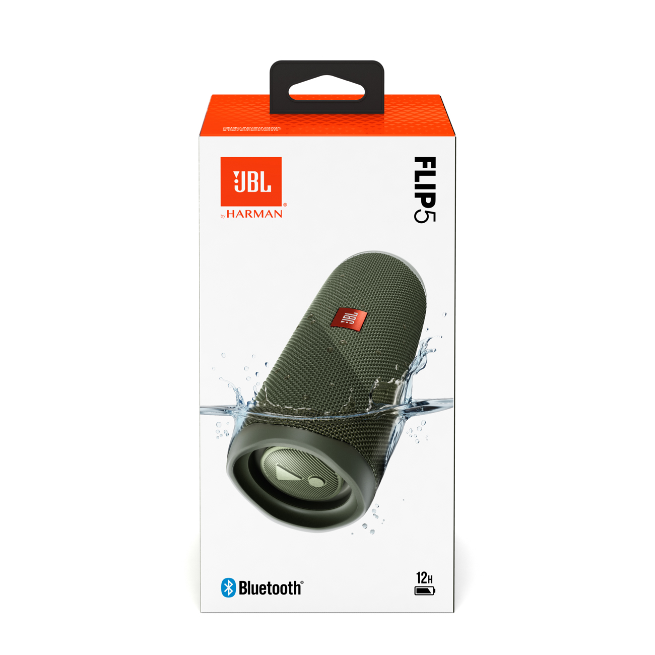 Портативная акустика JBL Flip 5, зелёный