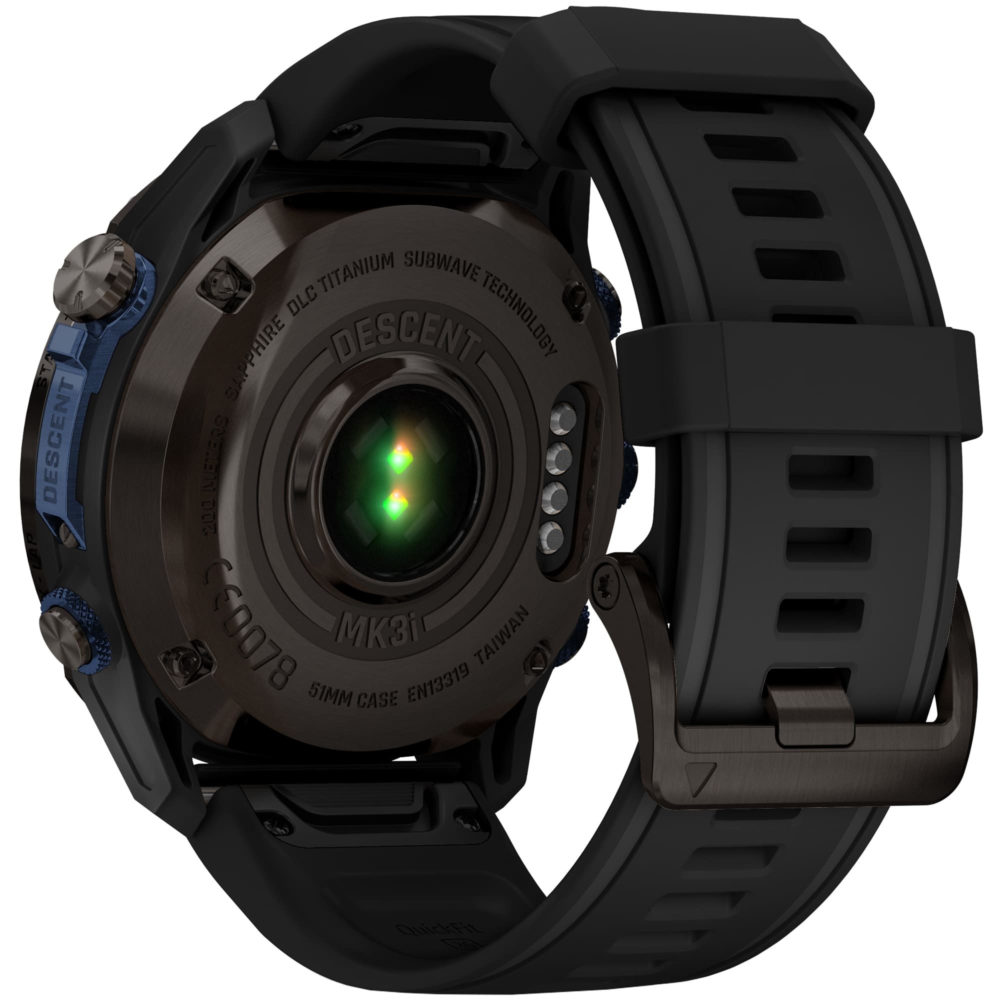 Дайвинг-компьютер Garmin Descent Mk3i, 51 мм (Carbon Gray DLC Titanium / титановый корпус, цвет графит, Black Silicone Band / чёрный силиконовый ремешок) Дайвинг-компьютер Garmin Descent Mk3i, 51 мм (Carbon Gray DLC Titanium / титановый корпус, цвет графит, Black Silicone Band / чёрный силиконовый ремешок)