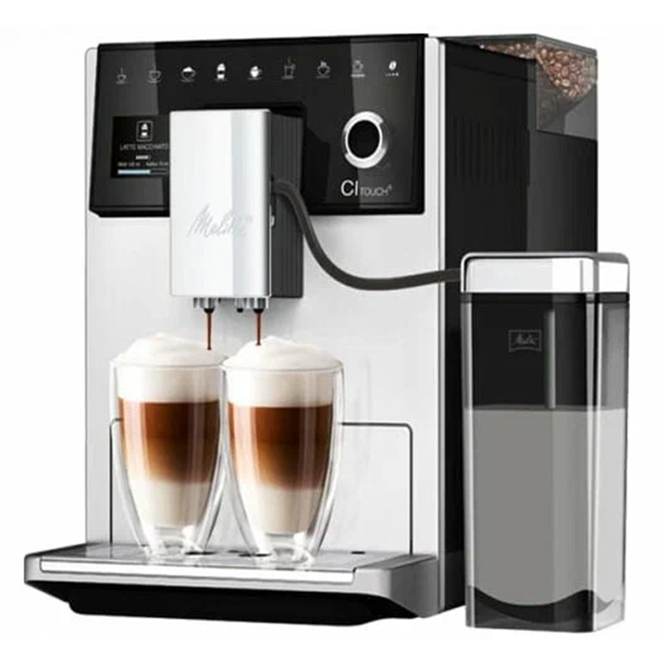 Кофемашина Melitta Caffeo CI Touch F 630-101 серебристо-чёрный