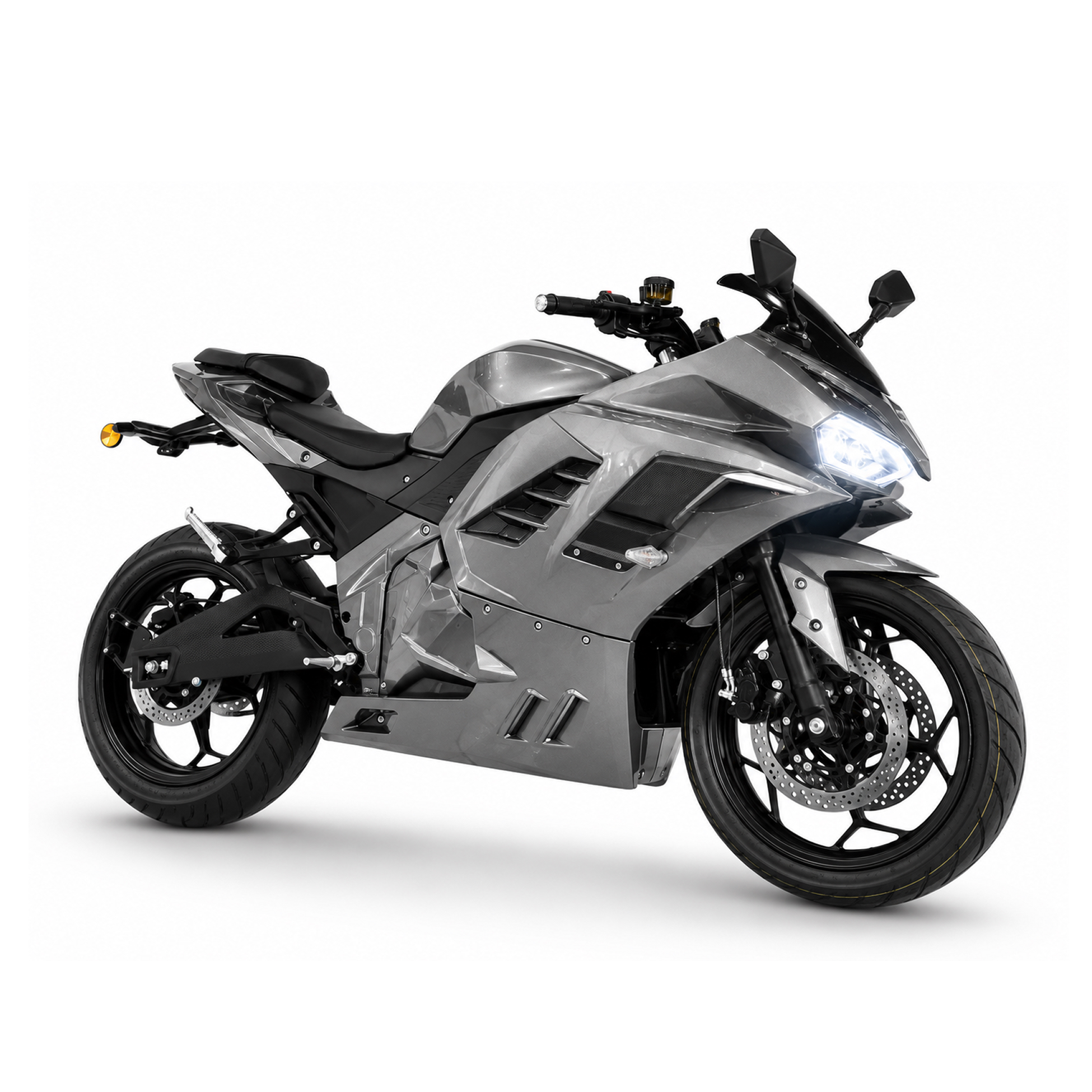 Электромотоцикл Ducati Panigale 2026, Серебристый, 8 кВт, аккумулятор 120 А·ч Электромотоцикл Ducati Panigale 2026, Серебристый, 8 кВт, аккумулятор 120 А·ч