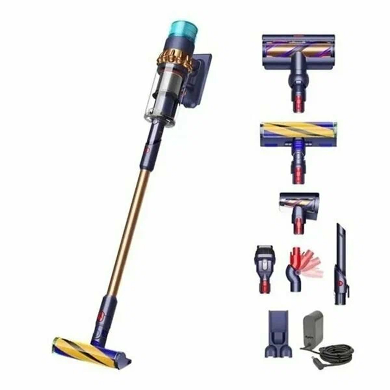 Пылесос Dyson Gen5 SV23 Detect, Prussian Blue/Copper