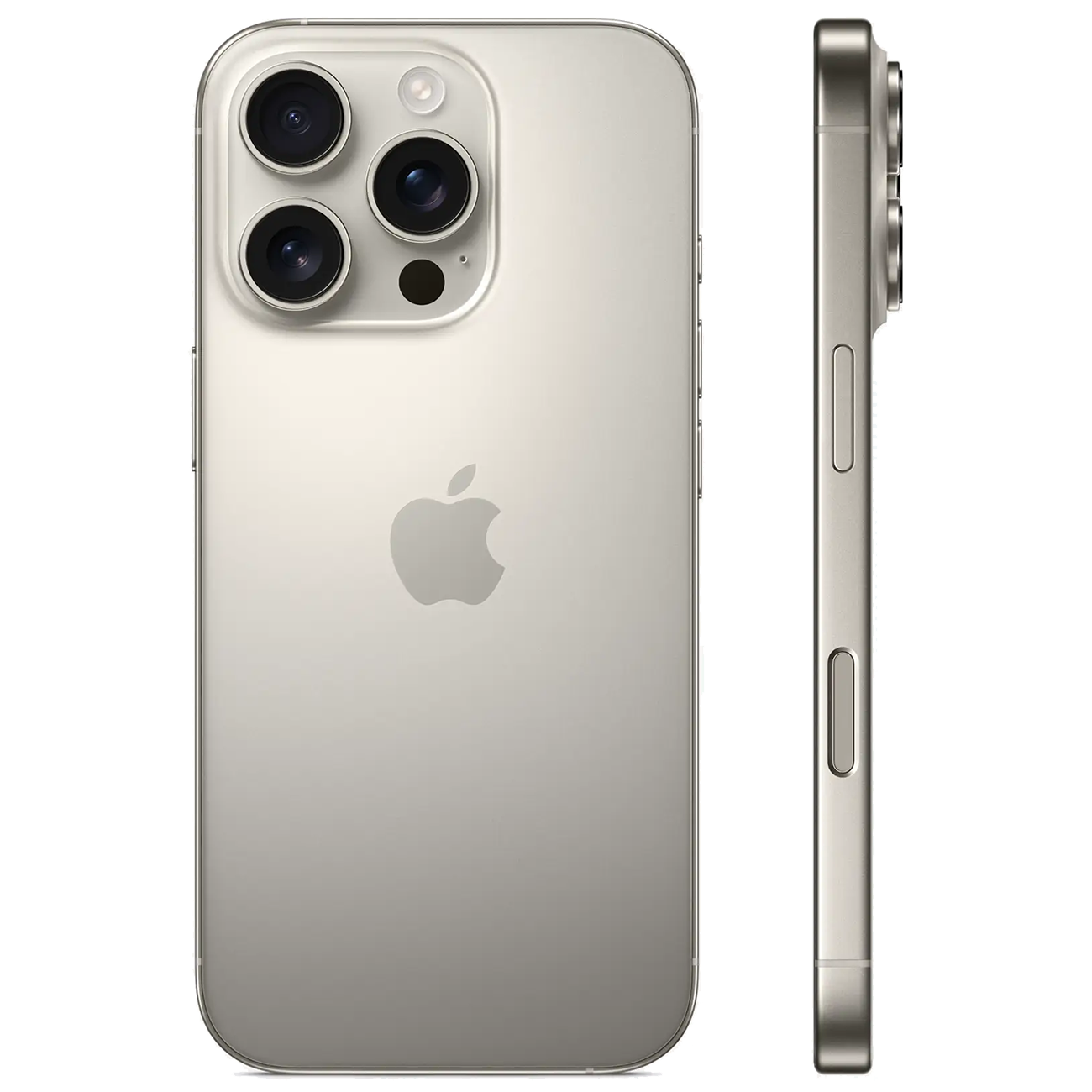 Смартфон iPhone 16 Pro 256 ГБ Natural Titanium, Натуральный Титан, Dual: eSIM