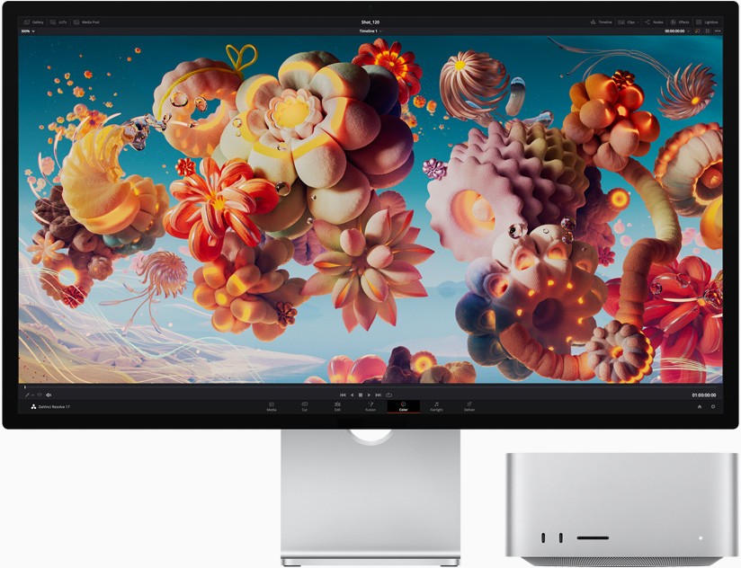 Монитор Apple Studio Display 27″ 5K, стандартное стекло, подставка с регулировкой наклона (Standart Glass / Tilt-adjustable stand)