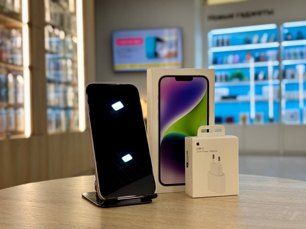 - Смартфон Apple iPhone 14 Plus, Фиолетовый, 256 ГБ / 0432*