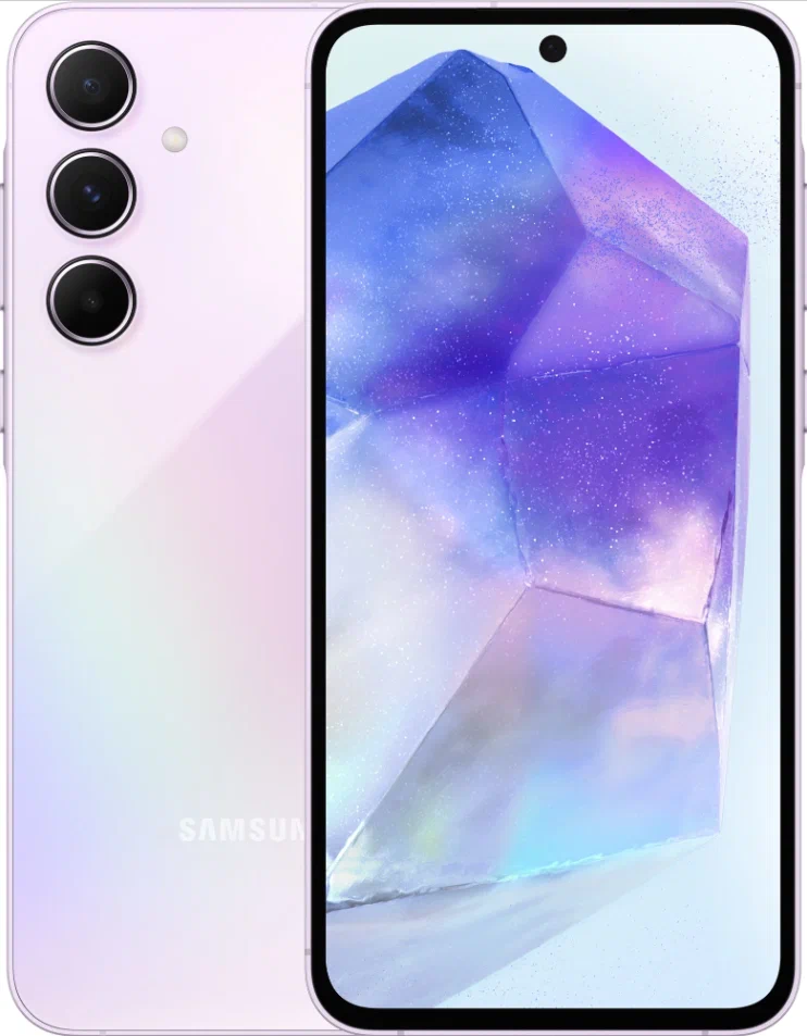 Смартфон Samsung Galaxy A55 5G, 8/128 ГБ, Сиреневый / 0718* Смартфон Samsung Galaxy A55 5G, 8/128 ГБ, Сиреневый / 0718*
