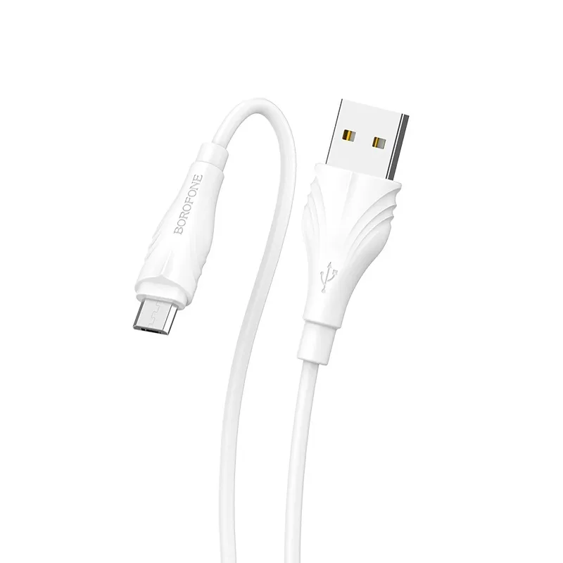 Кабель USB-A — microUSB, 3 м (Borofone)