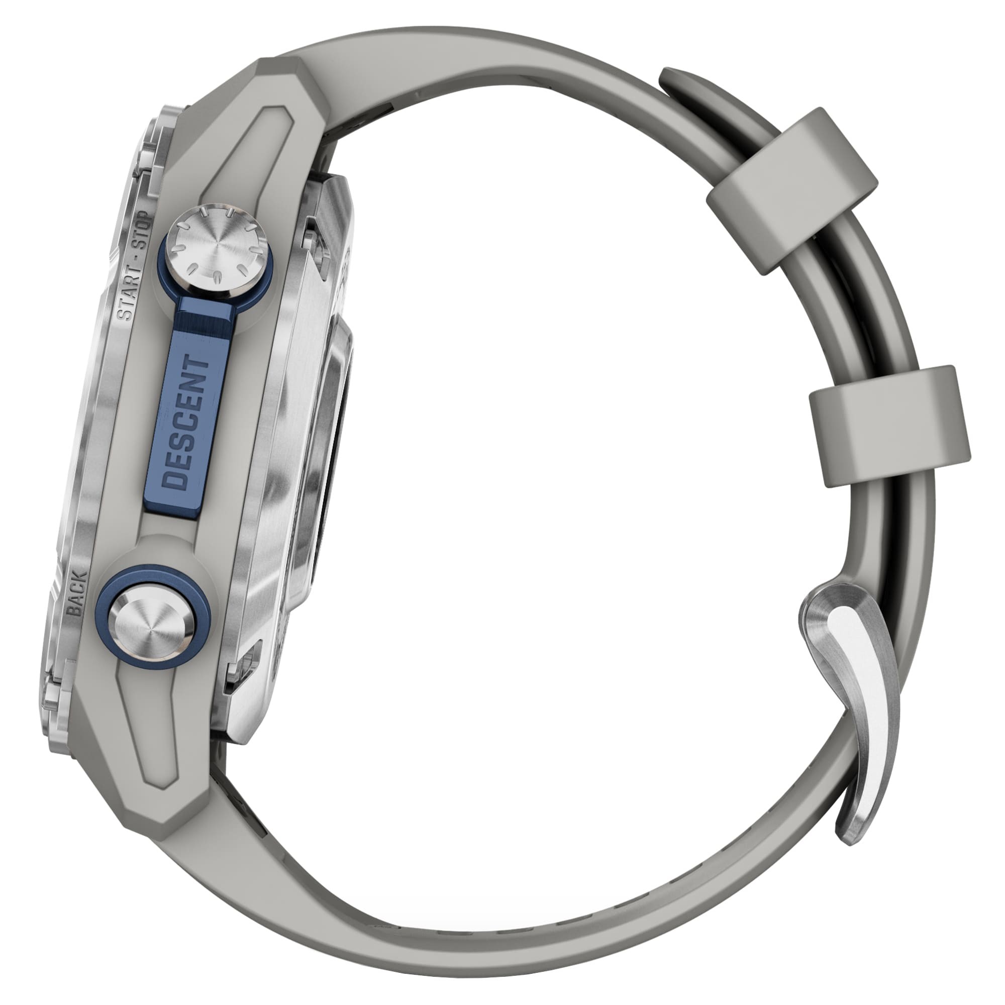 Дайвинг-компьютер Garmin Descent Mk3, 43 мм (Stainless Steel / нержавеющая сталь, Fog Gray Silicone Band / силиконовый ремешок туманно-серый) Дайвинг-компьютер Garmin Descent Mk3, 43 мм (Stainless Steel / нержавеющая сталь, Fog Gray Silicone Band / силиконовый ремешок туманно-серый)