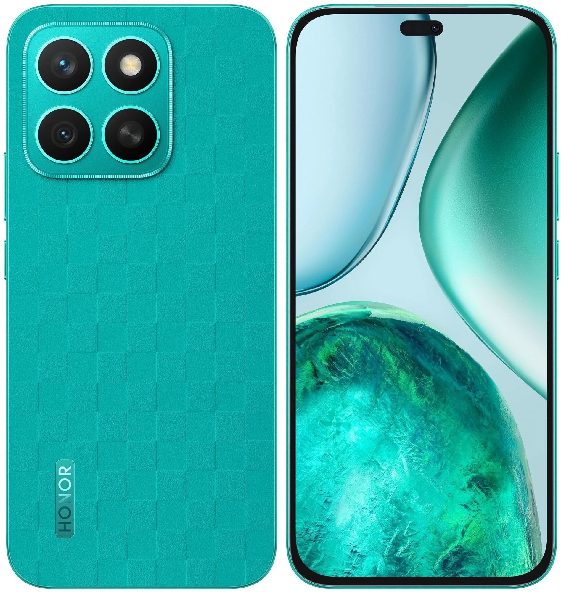 Смартфон Honor X8c, Dual nano SIM, 256 ГБ, Марсовый зелёный