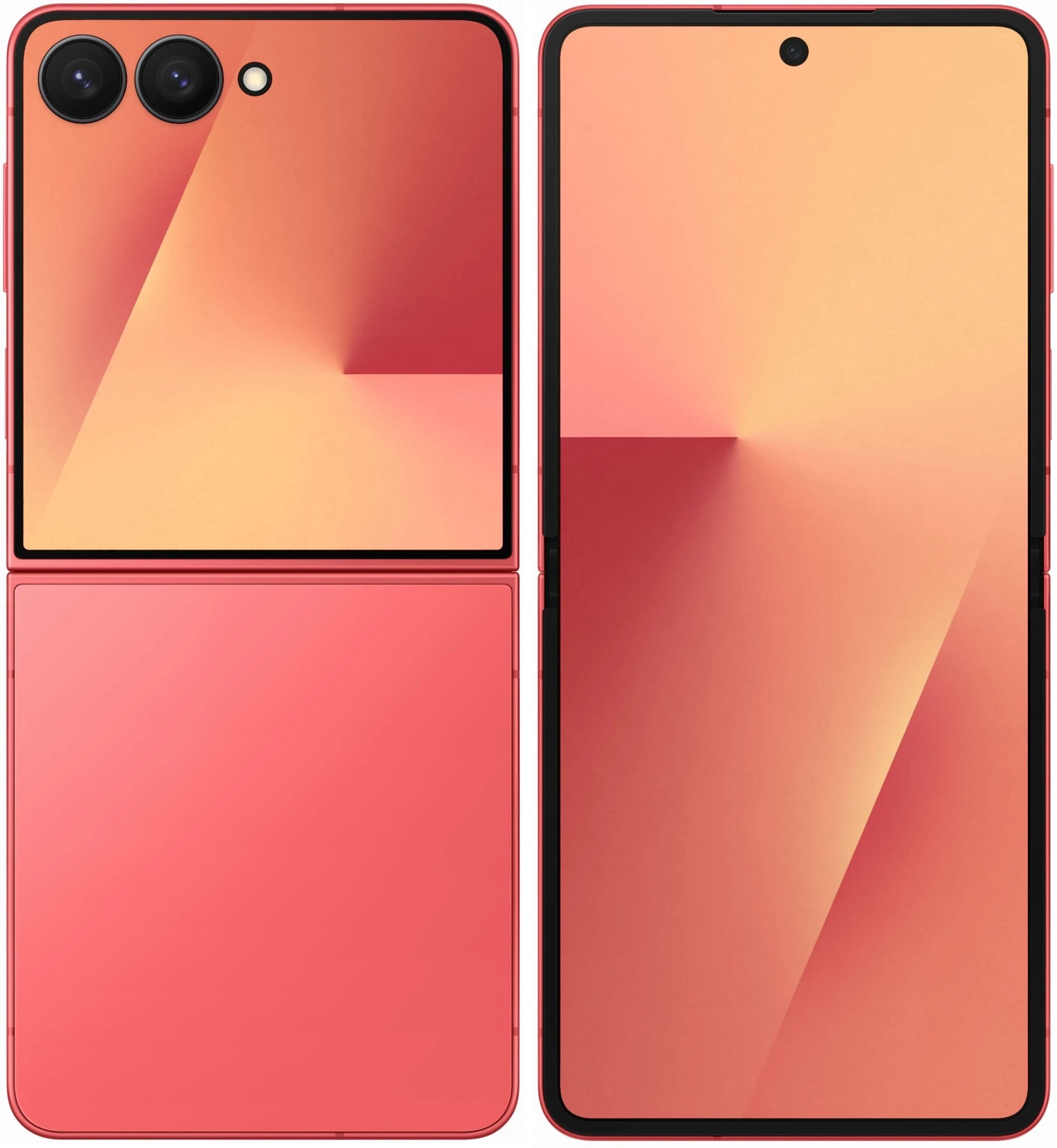 Смартфон Samsung Galaxy Z Flip7, 12/256 ГБ, красный