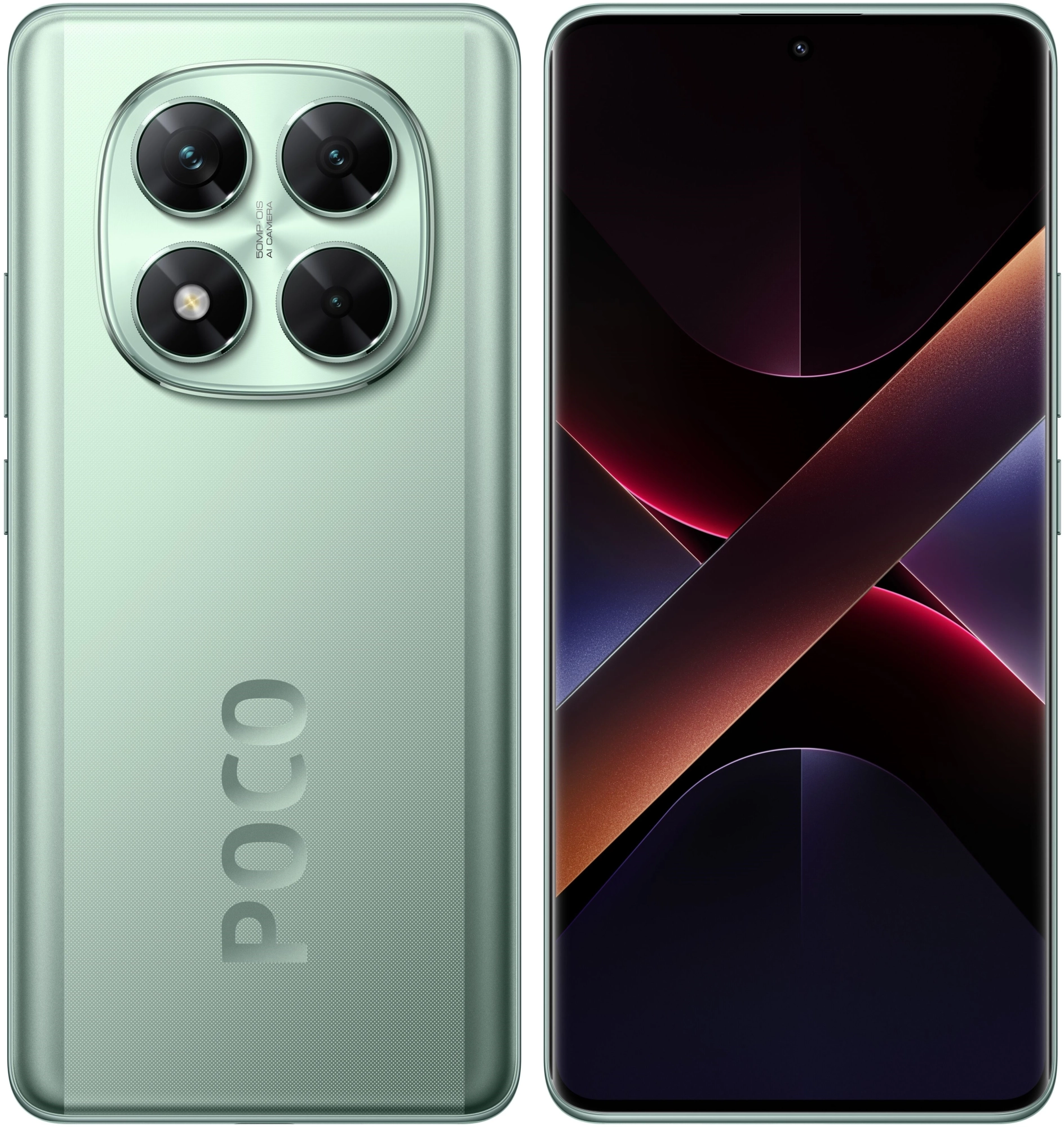 Смартфон Xiaomi POCO X7, 12/512 ГБ, зелёный